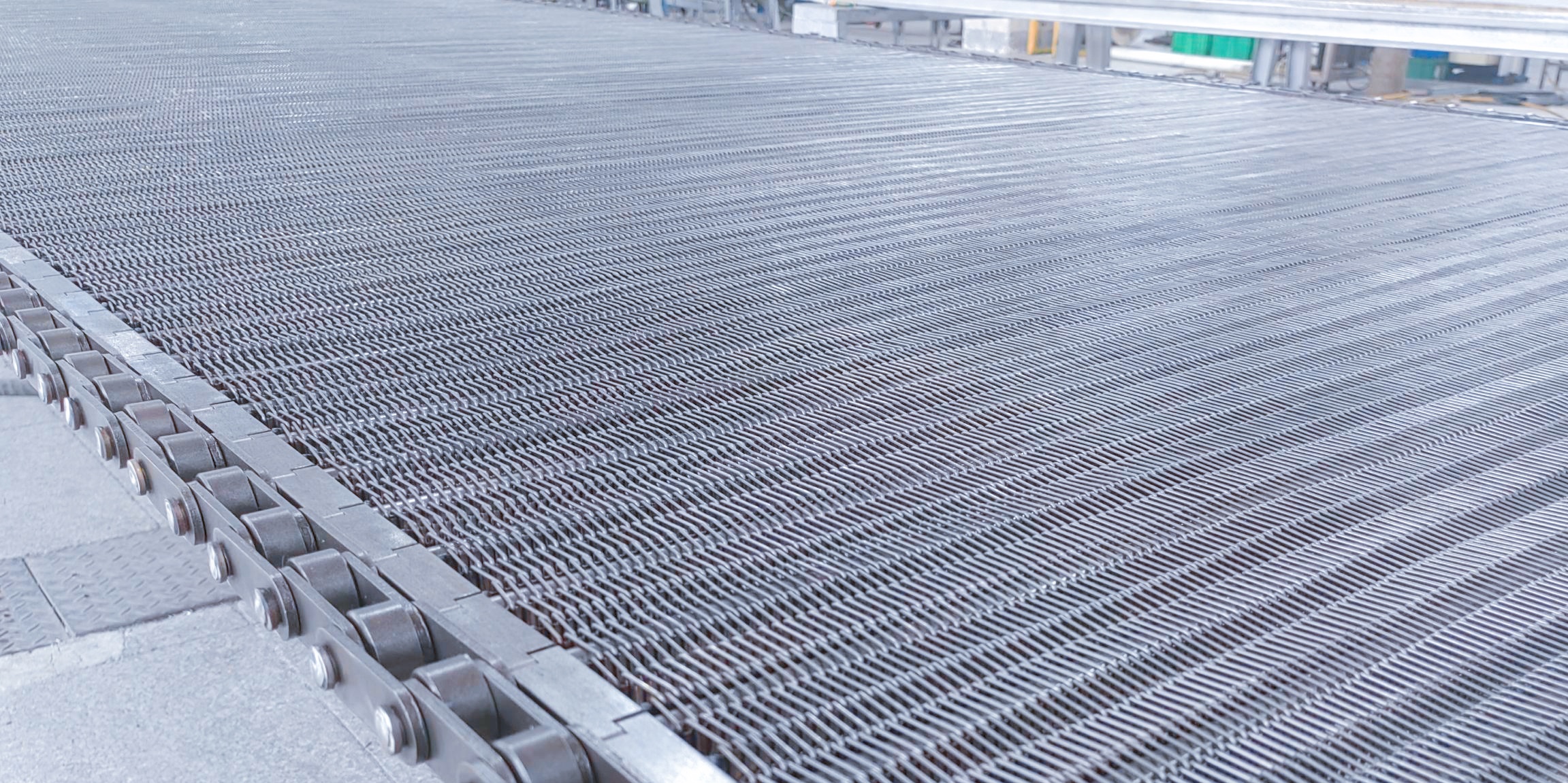 方形螺線油炸網帶